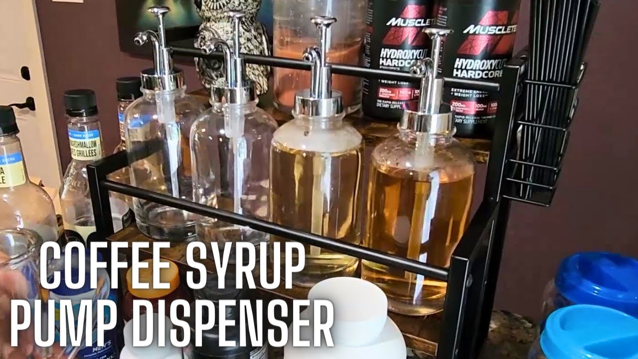 coffee syrup dispenser review